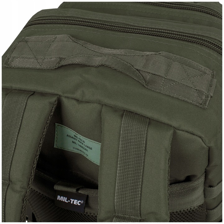 PLECAK WOJSKOWY TAKTYCZNY MILITARNY MIL-TEC ASSAULT TURYSTYCZNY OLIVE 36L
