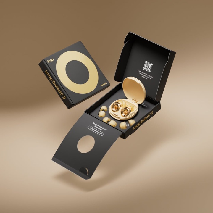 Zatyczki z REGULACJĄ Wkładki Stopery do Uszu LOOP Earplugs | SWITCH 2.0