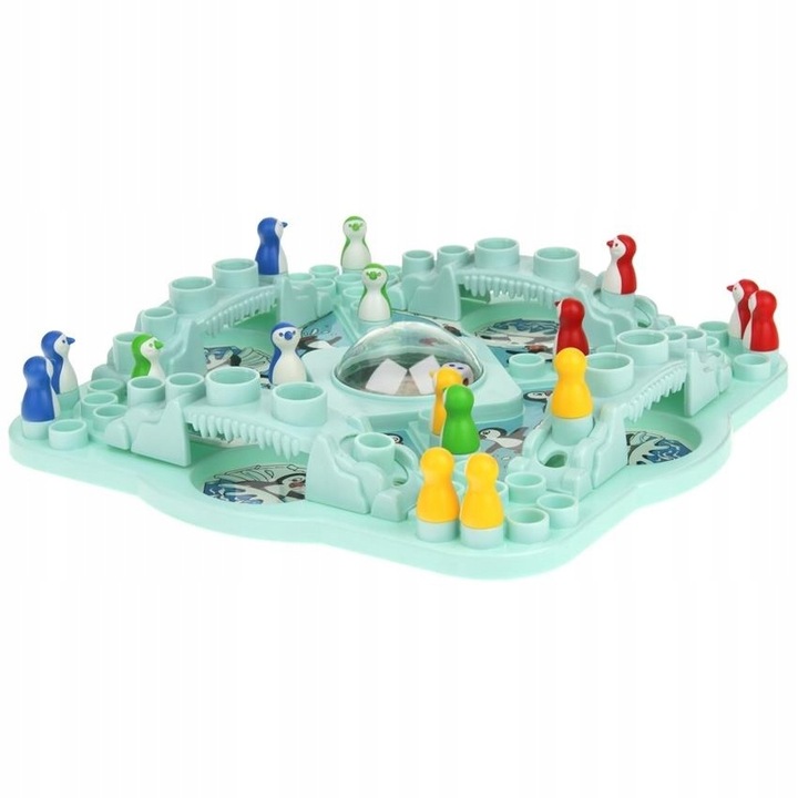 GRA PLANSZOWA CHIŃCZYK PINGWINY 4 5 6 7 lat latka