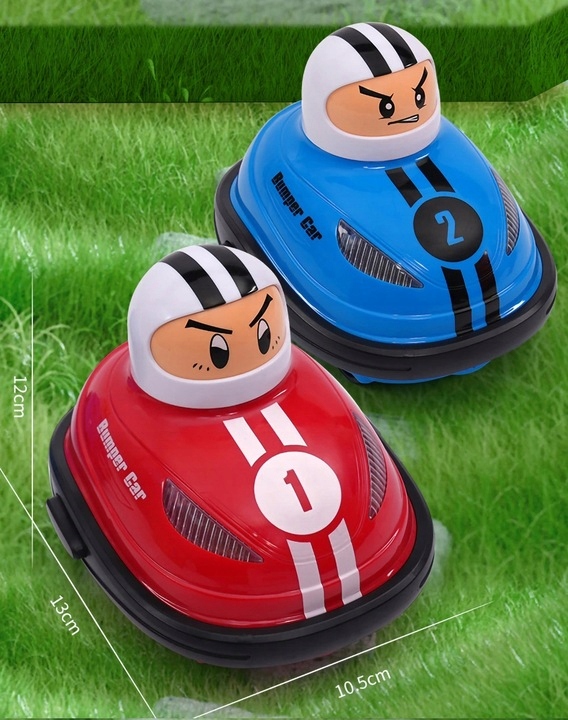 BUMPERY SAMOCHODZIKI ZDALNIE STEROWANE RC DO ZDERZANIA GRA DLA DZIECI