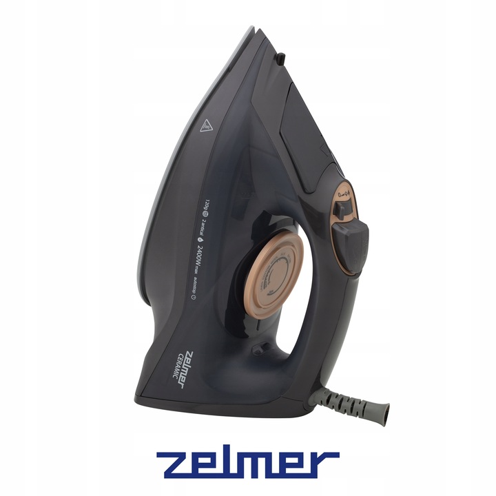 ZELMER ŻELAZKO PAROWE PAROWNICA UBRAŃ SAMOCZYSZCZĄCE CERAMICZNE 2400W