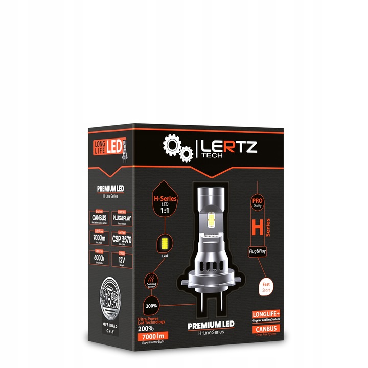 Żarówki LED H11 LED 2x Żarówka Canbus 1:1 MOCNE 6000K X - WHITE N GENERACJA