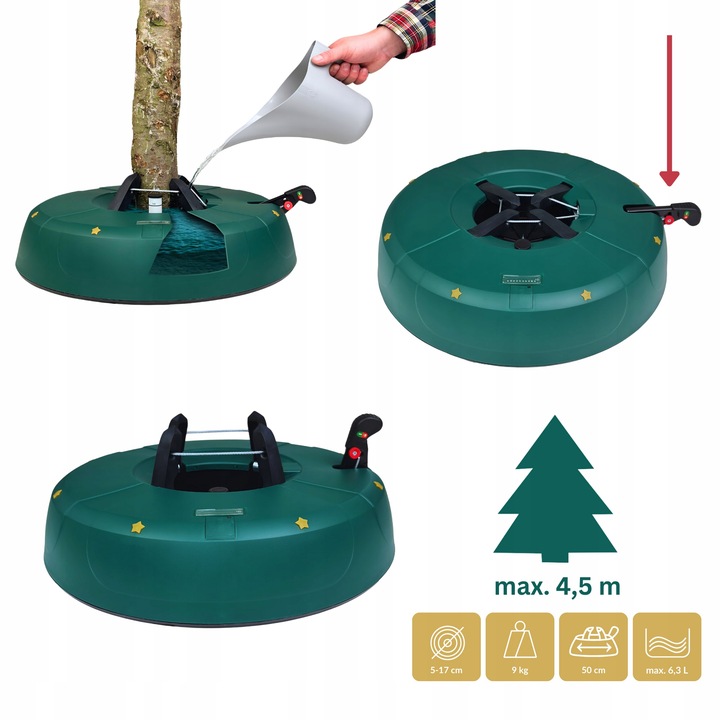 Stojak choinkowy KAMAI SELECT 4.5D Zielony