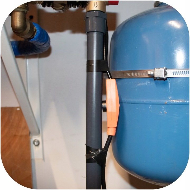 KABEL GRZEWCZY Z TERMOSTATEM DO INSTALACJI UPRAW SZKLARNI LICZNIKÓW 3,8M