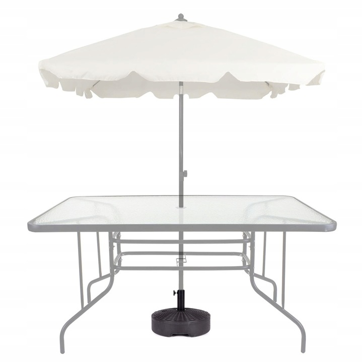 STOJAK PODSTAWA POD PARASOL OGRODOWY 22L NA WODĘ OBCIĄŻENIE OBCIĄŻNIK BAZA