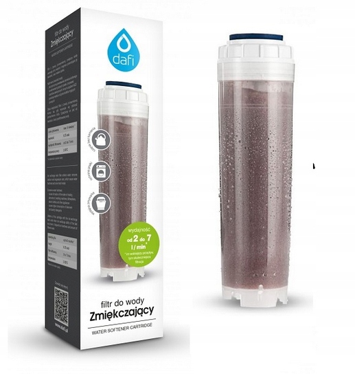 Filtry Przepływowe wody DAFI Zmiękczający Żywiczny + Polipropylenowy