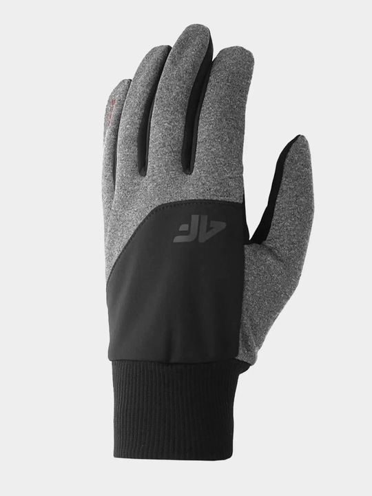 RĘKAWICZKI ZIMOWE 4F MĘSKIE DAMSKIE ANTYPOŚLIZGOWE UNISEKS AW23U039