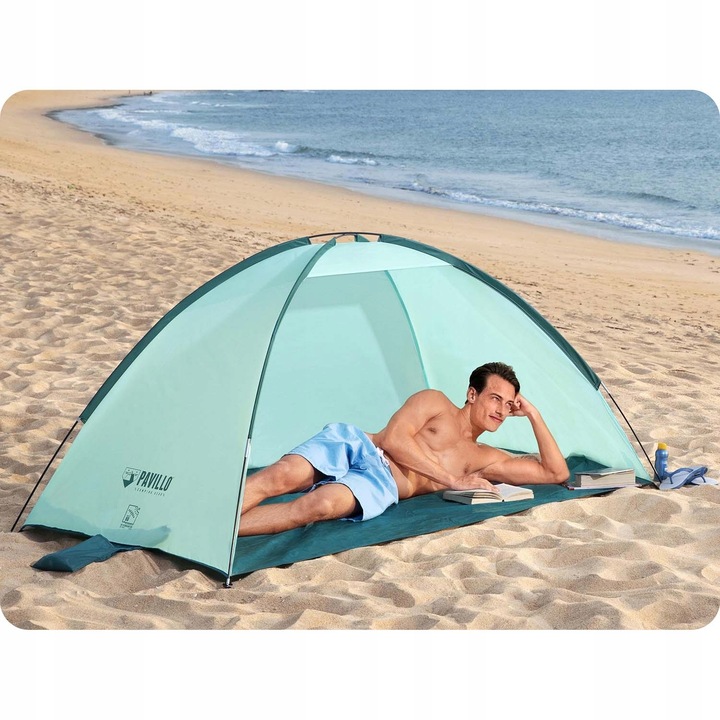 Namiot plażowy parawan turystyczny 200x120x95 cm