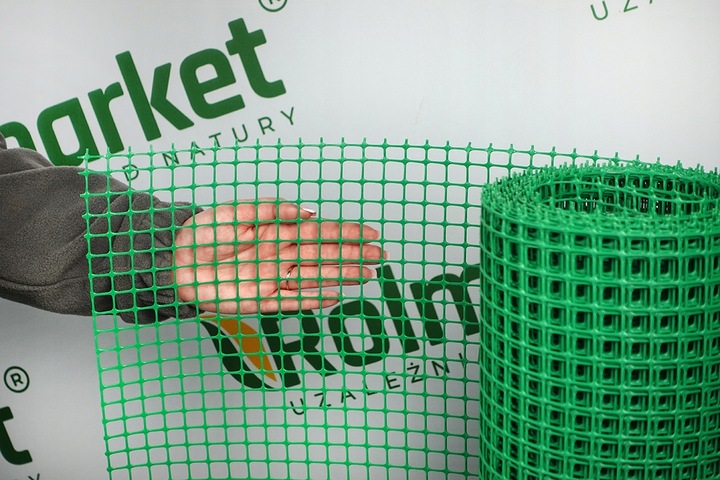 Siatka Rabatowa Dla Drobiu 1,2x10m Ochronna Na Drzewka Rabaty Zielona Ogród