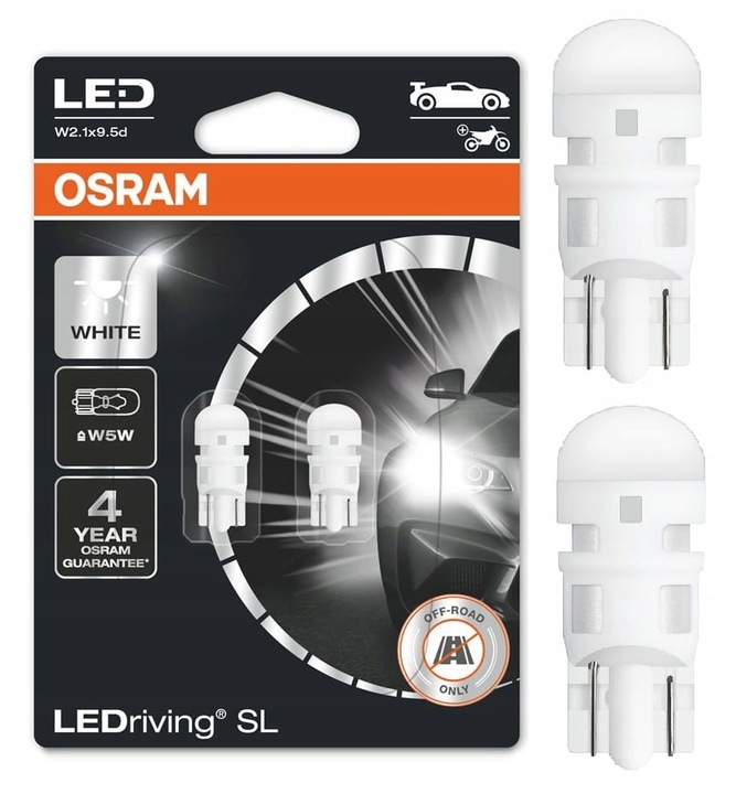 Osram żarówka Led Premium New W5W 6000 K BIAŁA