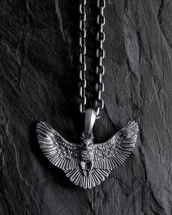 ŁAŃCUSZEK SREBRNY MĘSKI 925 NASZYJNIK - splot KOTWICZNY 55