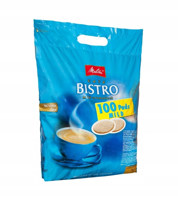 Pady MELITTA BISTRO MILD Pads SENSEO 100 szt