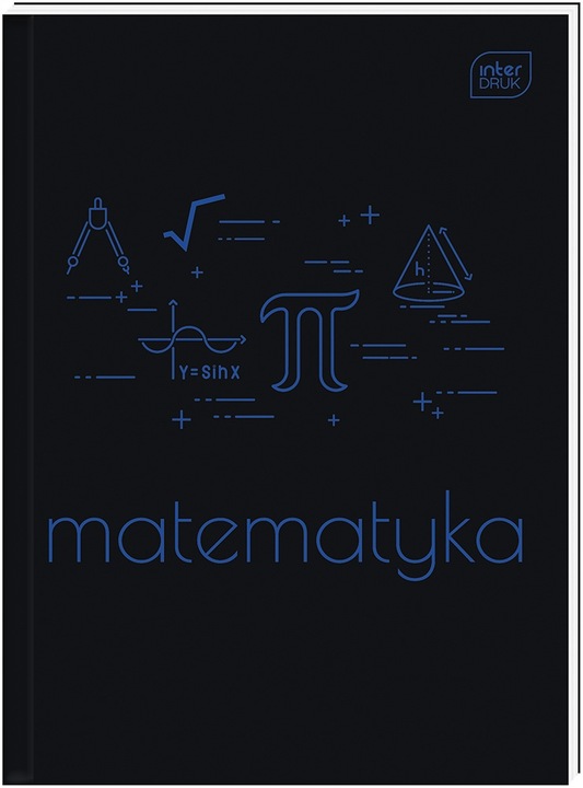 Zestaw 6 x Brulion tematyczny A5 80k zeszyty TWARDA OKŁADKA ze ściągą