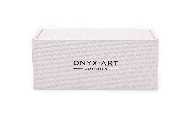 Spinki do mankietów Ciężarówka Truck Onyx Art