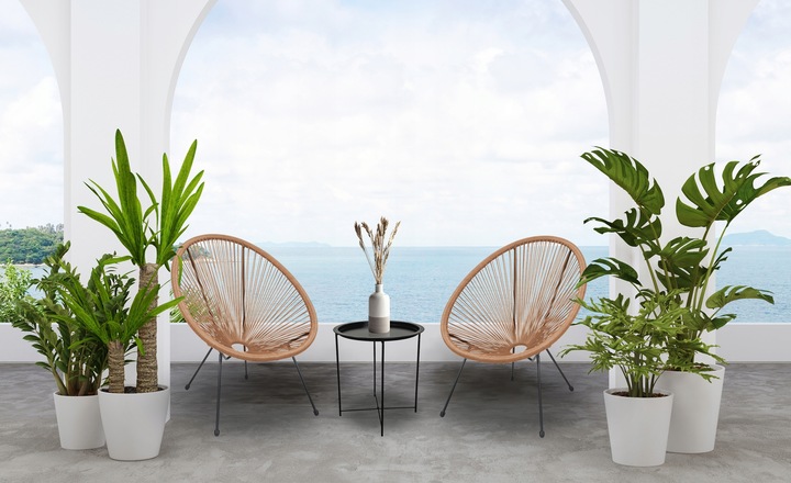 ZESTAW MEBLI OGRODOWYCH DO OGRODU TARASU NA BALKON PICO +2x ACAPULCO BRĄZ