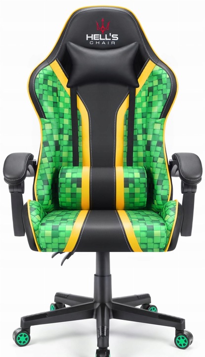 FOTEL GAMINGOWY DLA GRACZA BIUROWY HELL'S