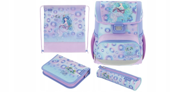 TORNISTER SZKOLNY HERLITZ LOOP PLUS MYSTIC MERMAID DLA DZIEWCZYNKI