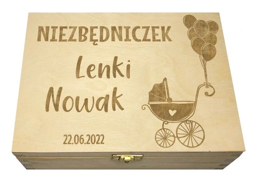 PUDEŁKO WSPOMNIEŃ PREZENT ROCZEK CHRZEST NARODZINY
