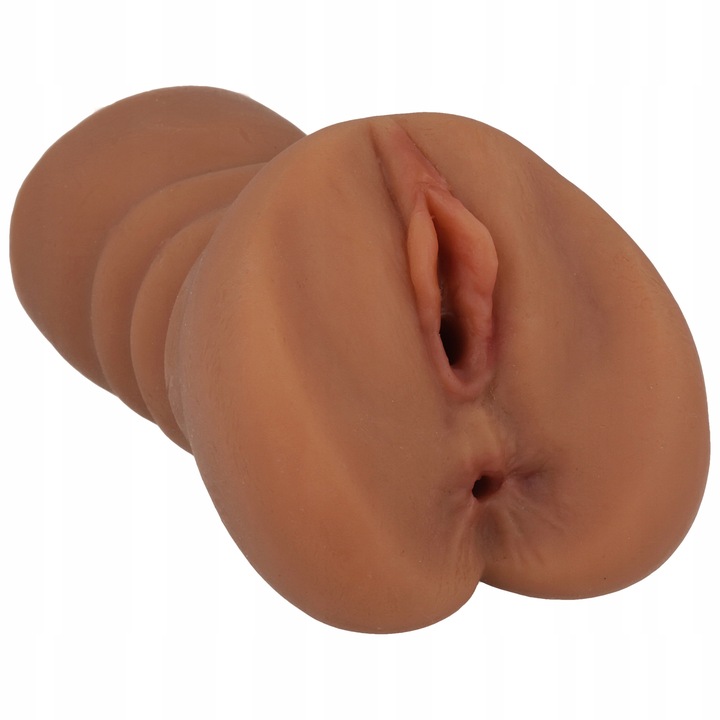 Męski masturbator Pochwa Usta Odbyt i Wibrator ANAL+ 3 PIERŚCIENIE EREKCJA