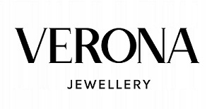 Kolczyki Srebrne Czarne Cyrkonie Verona Jewellery
