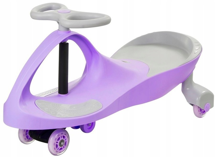 Jeździk Grawitacyjny Twistcar Dla Dzieci Świecące Kółka Kauczukowe LED