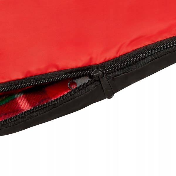 ŚPIWÓR z bawełnianym wypełnieniem ZIMOWY Gruby z kapturem 190cm -12 stopni