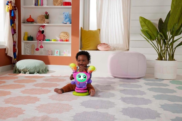 FISHER PRICE INTERAKTYWNA TANECZNA DJ-ka zabawka edukacyjna +9m HRD21