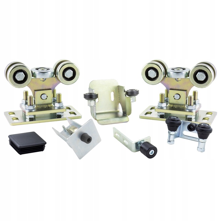 Zestaw wózek wózki rolki do bramy przesuwnej przesuwnych 70x70 rolk z Seger