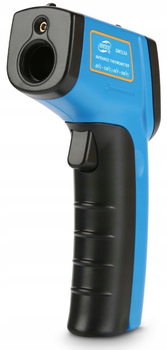 PIROMETR TERMOMETR LASEROWY BEZDOTYKOWY MIERNIK TEMPERATURY -50 +530 st.C