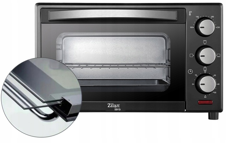 PIEKARNIK ELEKTRYCZNY 35L TERMOOBIEG+ROŻEN+GRILL