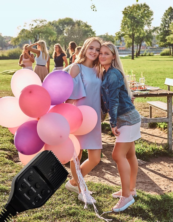 Megafon Tonsil TE 30/20 - Nagrywanie Syrena REC Wersja AKU z Akumulatorem