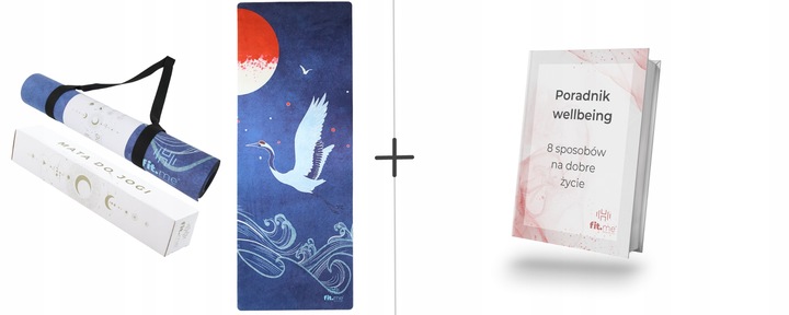 PIĘKNA MATA PREMIUM DO JOGI ĆWICZEŃ STABILNA ZAMSZOWA MIĘKKA 4 MM ZE WZOREM