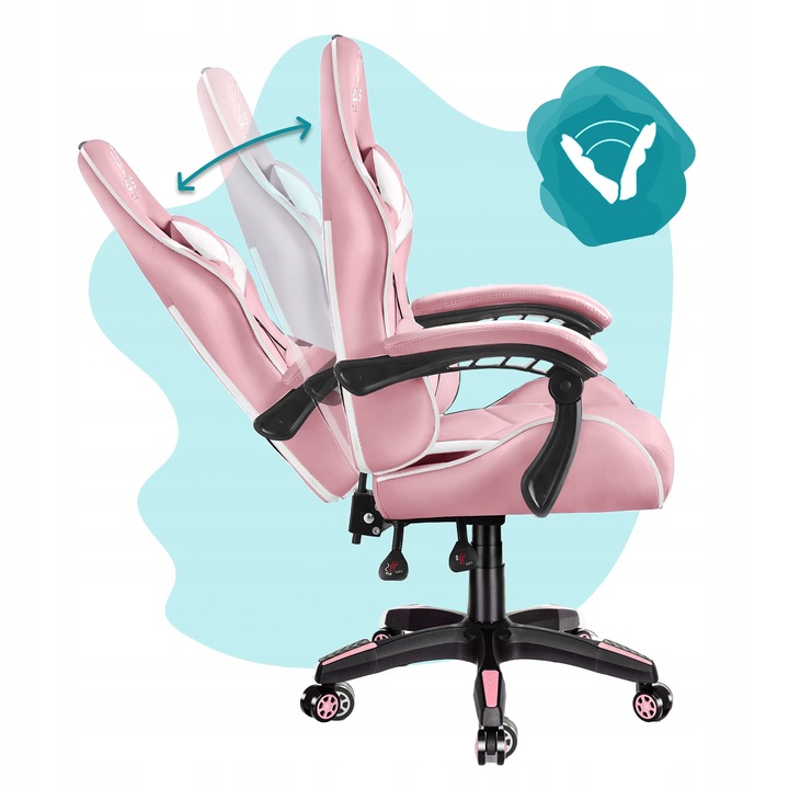 FOTEL GAMINGOWY DLA GRACZA BIUROWY HELL'S