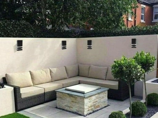 Oświetlenie zewnętrzne domu ogrodu LED