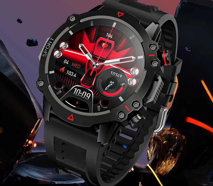 Smartwatch Dla Młodzieży Rozmowy Bluetooth Sport Pulsometr PL Menu