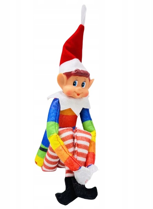 2 ELF ON THE SHELF PSOTNIK FIGURKA ELFA SKRZAT KRASNAL ŚWIĄTECZNY ADWENTOWY