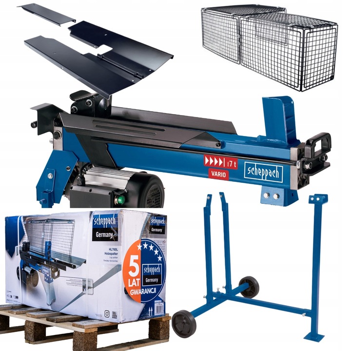 Oryginalny Stół Stojak Nogi Łuparka do Drewna Hydrauliczna Rębak Podstawa