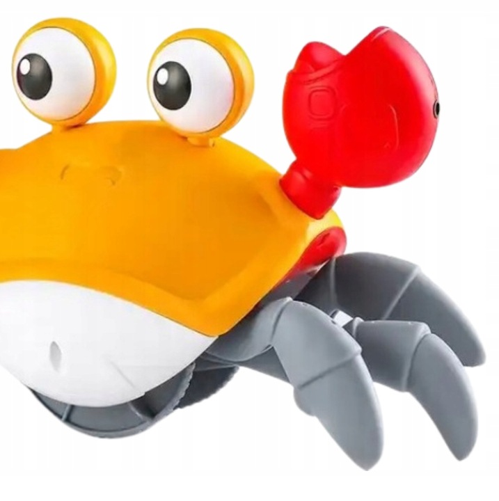 UCIEKAJĄCY PEŁZAJĄCY KRAB CHODZĄCY ZABAWKA INTERAKTYWNA dla DZIECKA LED XL