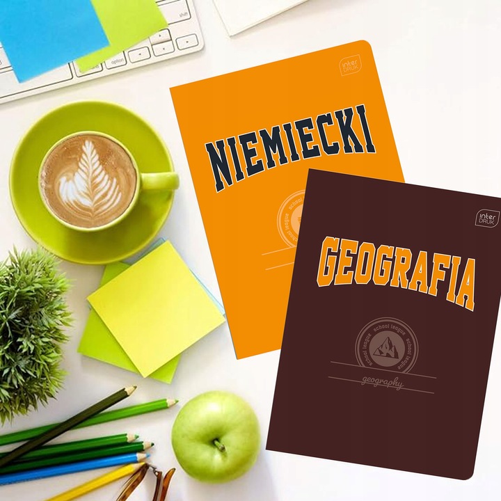 ZESTAW 10 ZESZYTÓW TEMATYCZNYCH PRZEDMIOTOWYCH ZE ŚCIĄGĄ 60k A5 INTERDRUK