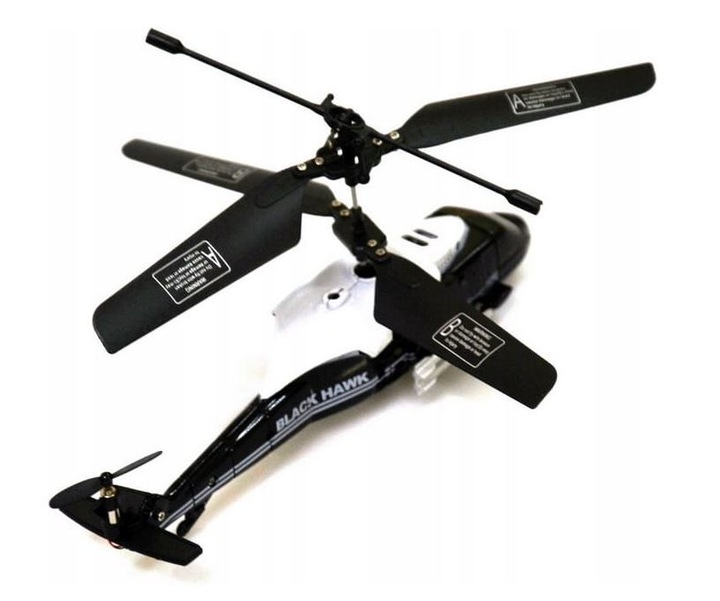 HELIKOPTER ŚMIGŁOWIEC ZDALNIE STEROWANY ŻYROSKOP BLACKHAWK HK-4 PODCZERWIEŃ