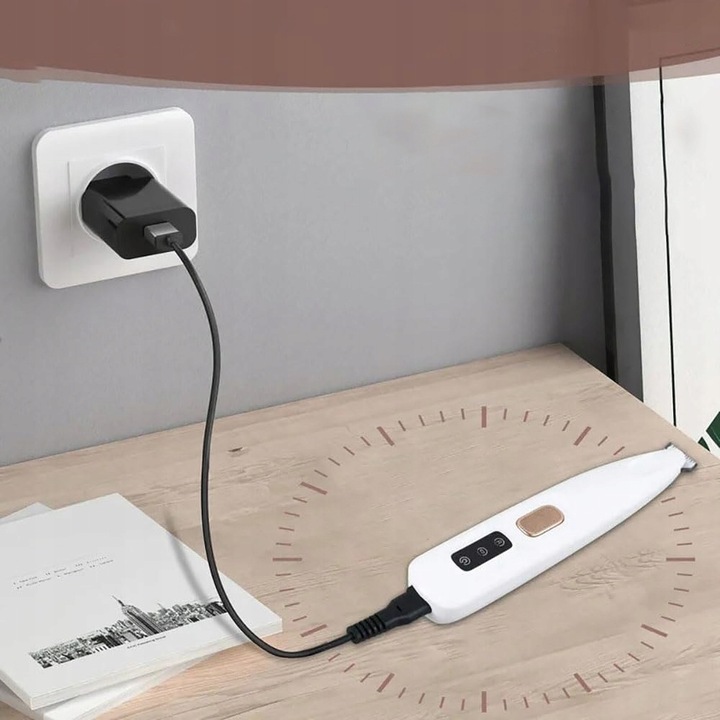 MASZYNKA DO STRZYŻENIA PSÓW PSA KOTA ZWIERZĄT TRYMER CICHA LED AKUMULATOR