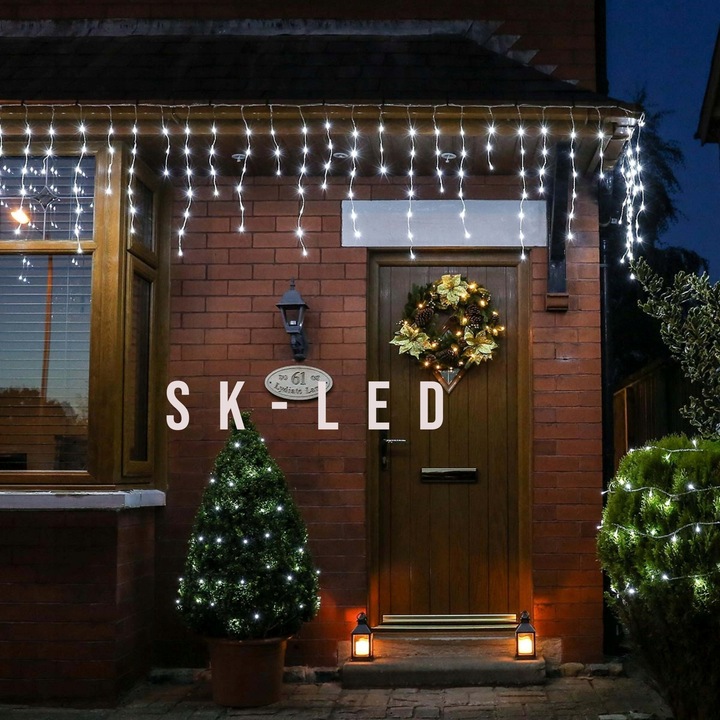 SOPLE 300 LED LAMPKI ZEWNĘTRZNE IP44 STAŁE BIAŁE ZIMNE+ FLASH ZIMNY