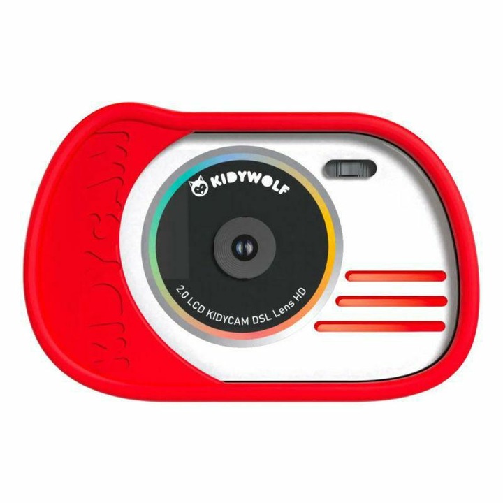 Kidywolf - Wodoodporny aparat Kidycam - Czerwony