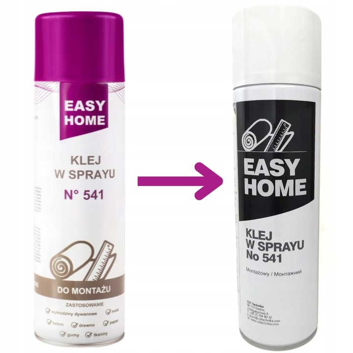 Klej do plakatów papieru ulotek klej w sprayu