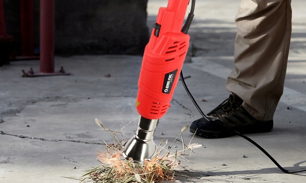 PALNIK OPALARKA WYPALARKA DO CHWASTÓW LIŚCI 2000W 600st 7 DYSZE