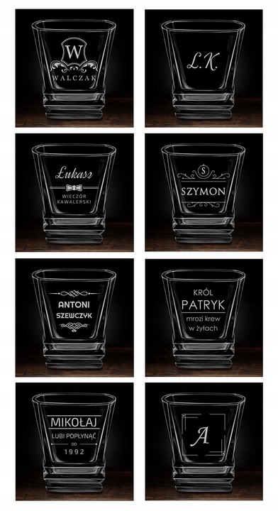 SZKLANKA DO WHISKY GRAWER PREZENT DLA TATY