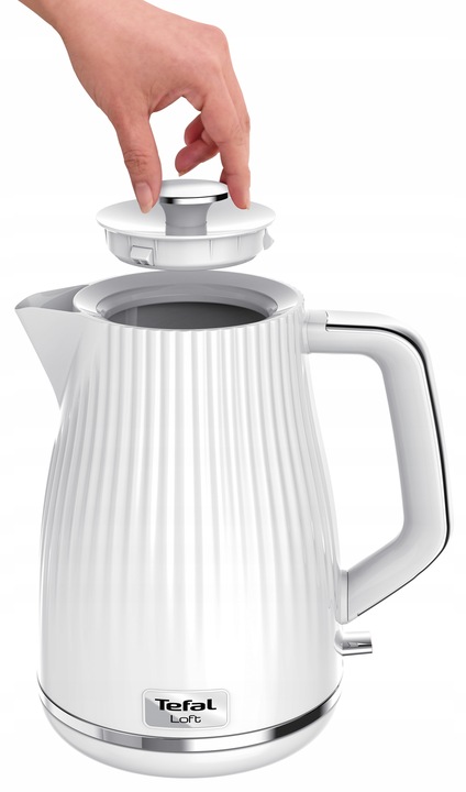 CZAJNIK ELEKTRYCZNY BEZPRZEWODOWY KO250130 LOFT BIAŁY 1,7L 2400W