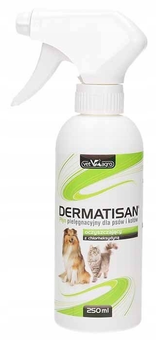 DERMATISAN Płyn z CHLORHEKSYDYNĄ 250ml