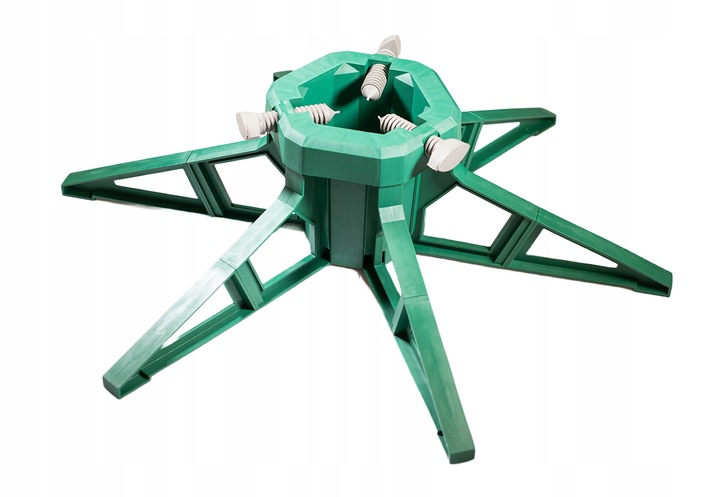 STOJAK CHOINKOWY EKO DUŻY DLA CHOINEK DO 3.5 METRA ZIELONY