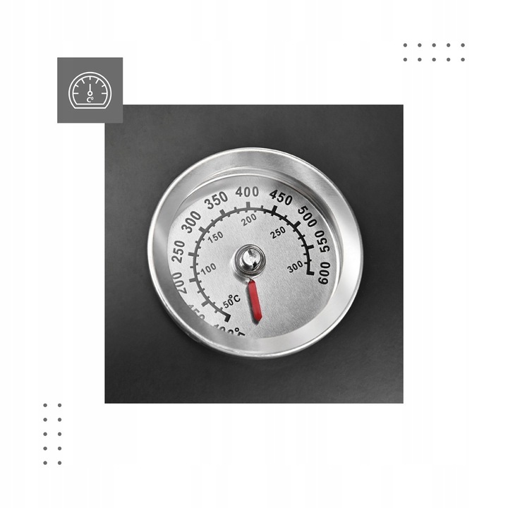 GRILL WĘGLOWY OGRODOWY WĘDZARNIA MARK ADLER ROAST 7.0 NA KÓŁKACH TERMOMETR